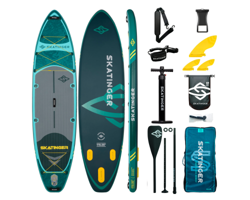 Сапборд Skatinger Water Ripper Green