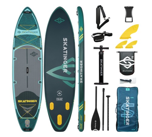 Сапборд Skatinger Water Ripper Green купить в Минске или с доставкой по Беларуси