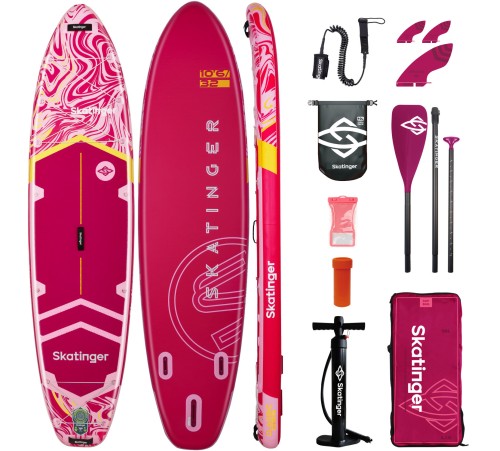 Сапборд Skatinger 320 Prana red купить в Минске или с доставкой по Беларуси