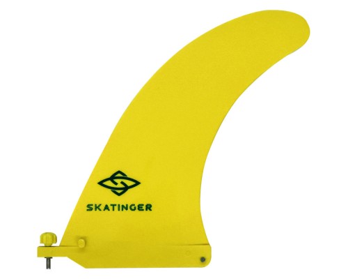 Плавник Skatinger US-Box 9,8" с основанием для сапборда (жёлтый)