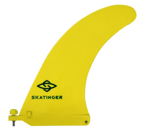 Плавник Skatinger US-Box 9,8" с основанием для сапборда (жёлтый) купить в Минске или с доставкой по Беларуси