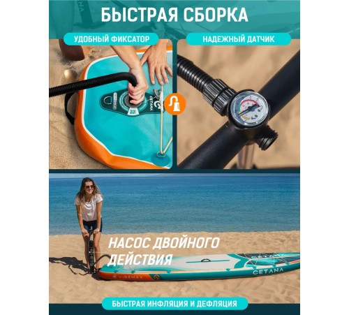 Сапборд CETANA VIBEMAX BLUE купить в Минске или с доставкой по Беларуси
