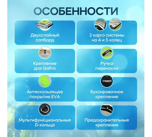 Сапборд EGGORY NEW 2025 335см (11,0') купить в Минске или с доставкой по Беларуси