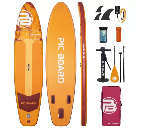 Сапборд Pic Board Aurora Orange купить в Минске или с доставкой по Беларуси
