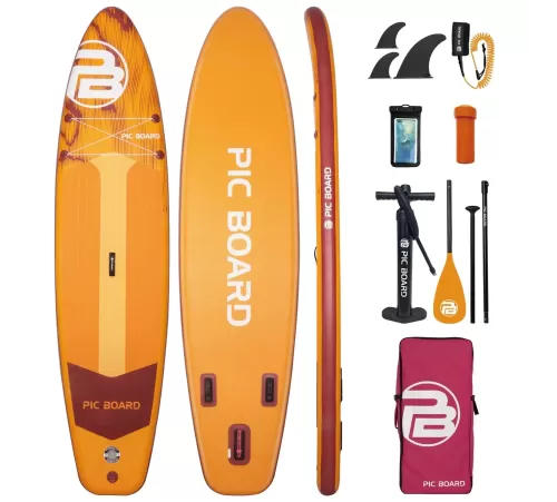Сапборд Pic Board Aurora Orange купить в Минске или с доставкой по Беларуси