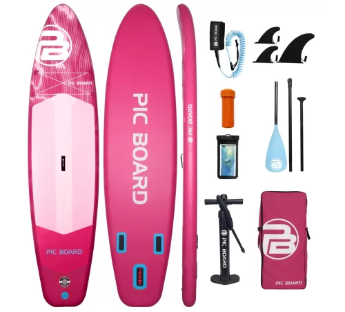 Сапборд Pic Board Aurora Pink купить в Минске или с доставкой по Беларуси
