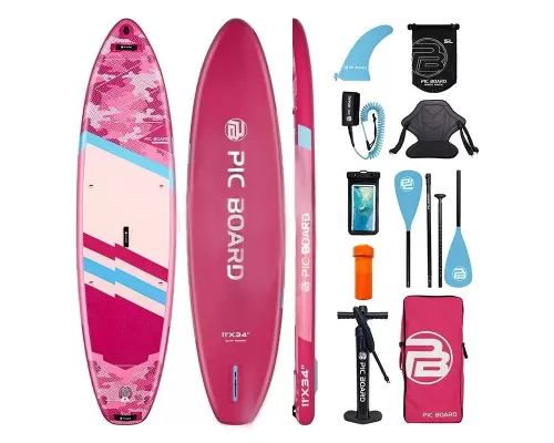 Сапборд Pic Board Camouflage Pink