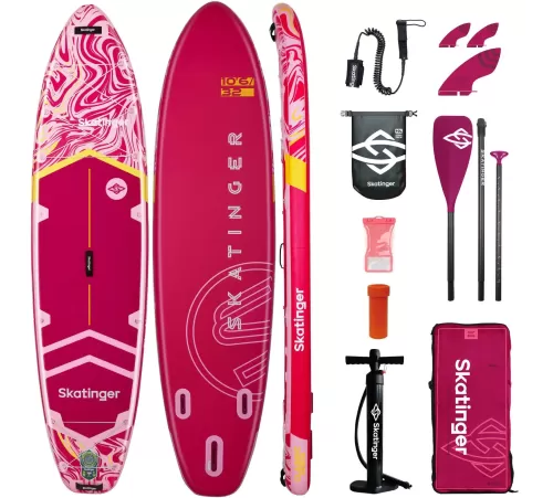 Сапборд Skatinger 320 Prana red купить в Минске или с доставкой по Беларуси