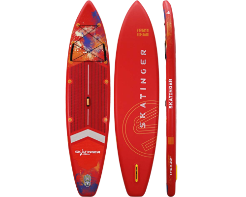 Сапборд Skatinger Interstellar red