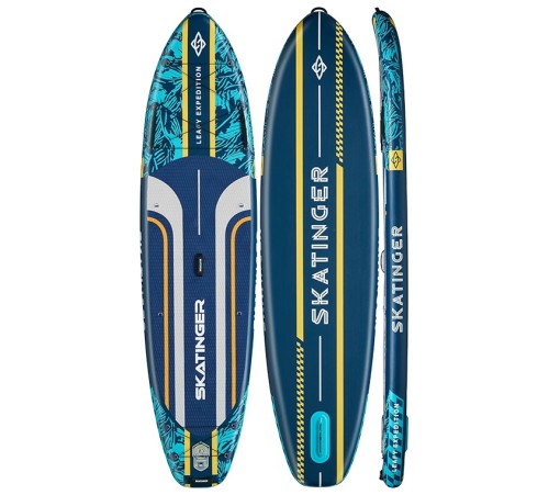 Сапборд Skatinger Leafy Expedition Blue купить в Минске или с доставкой по Беларуси