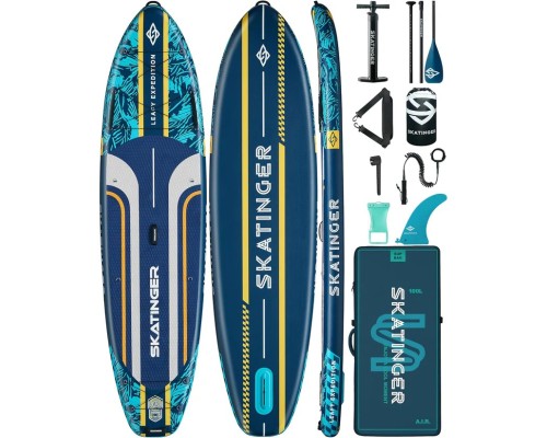 Сапборд Skatinger Leafy Expedition Blue