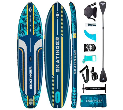 Сапборд Skatinger Leafy Expedition Blue купить в Минске или с доставкой по Беларуси