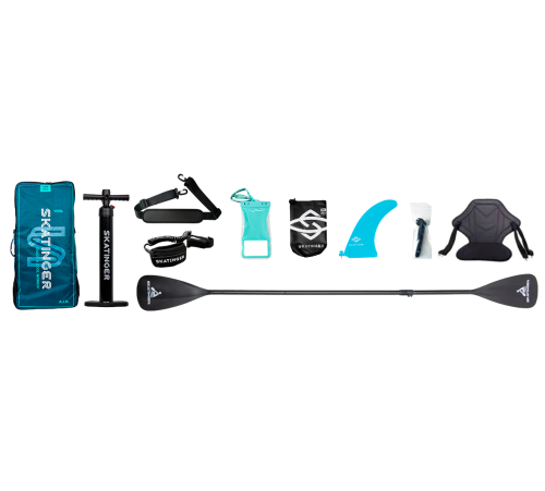 Сапборд Skatinger Leafy Expedition Blue купить в Минске или с доставкой по Беларуси