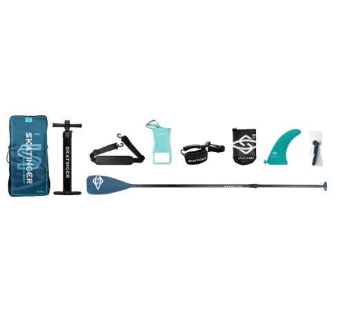 Сапборд Skatinger Leafy Expedition Green Base купить в Минске или с доставкой по Беларуси