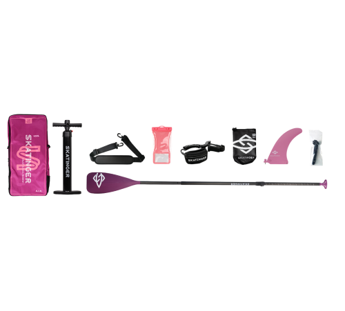 Сапборд Skatinger Leafy Expedition Pink Base купить в Минске или с доставкой по Беларуси