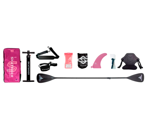 Сапборд Skatinger Leafy Expedition Pink купить в Минске или с доставкой по Беларуси