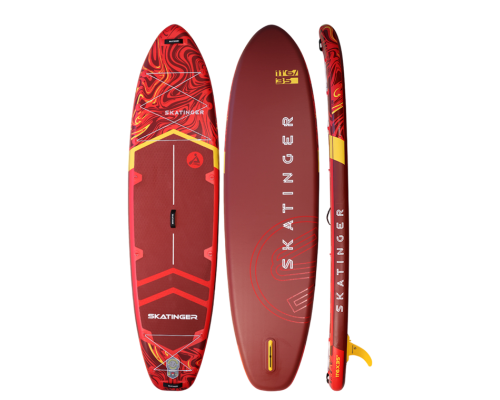Сапборд Skatinger Prana Magma red
