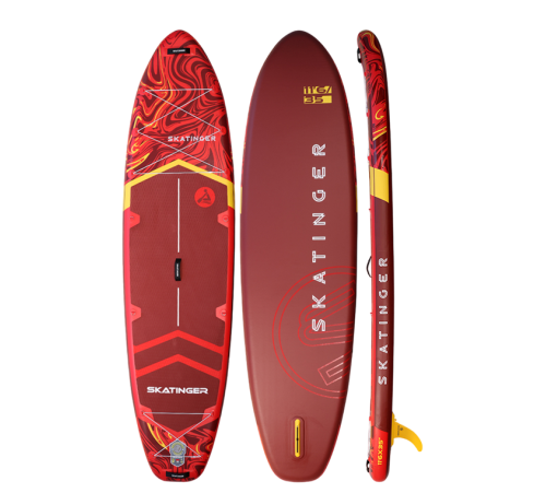 Сапборд Skatinger Prana Magma red купить в Минске или с доставкой по Беларуси
