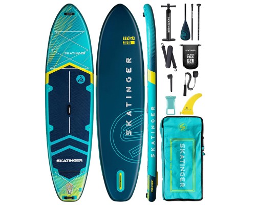 Сапборд Skatinger Prana Light Blue Base