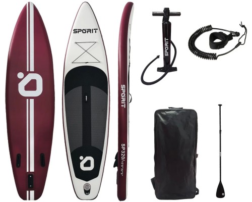 Сапборд Sporit 320 burgundy