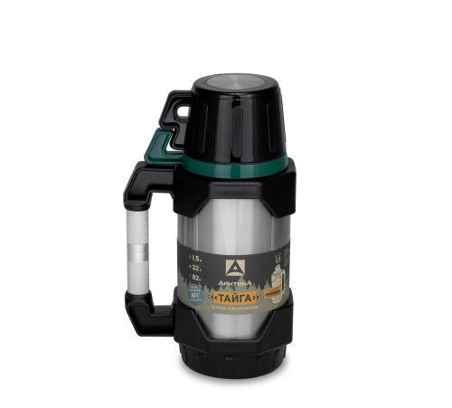 Купить Термос "Арктика" Тайга с узким горлом Зелёный 1500 мл в Минске, Беларуси