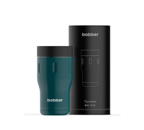 Термокружка Bobber Tumbler Deep Teal 350мл (Тёмно-бирюзовый) - купить в Минске, Беларуси