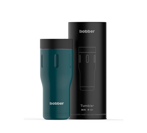 Термокружка Bobber Tumbler Deep Teal 470мл (Тёмно-бирюзовый) - купить в Минске, Беларуси