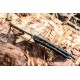 Складной туристический нож Kizlyar Supreme Zedd AUS-8 Black Titanium