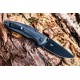 Складной туристический нож Kizlyar Supreme Zedd AUS-8 Black Titanium