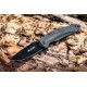 Складной туристический нож Kizlyar Supreme Zedd AUS-8 Black Titanium