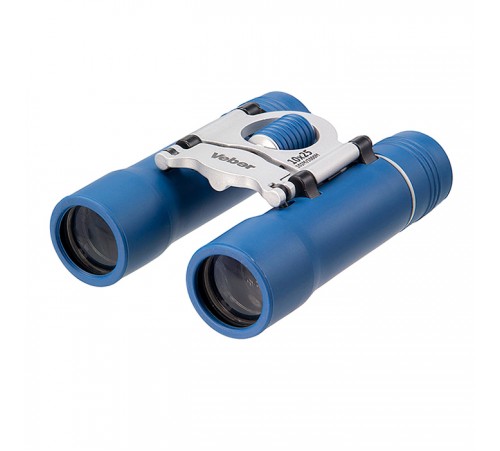 Купить Бинокль Veber Sport new БН 10x25 синий/серебристый в Минске, Беларуси