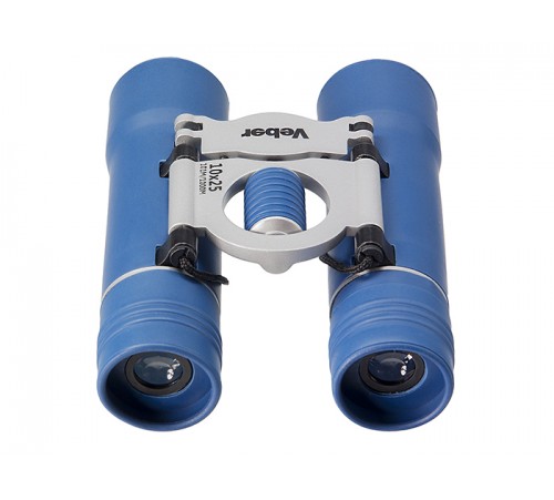 Купить Бинокль Veber Sport new БН 10x25 синий/серебристый в Минске, Беларуси