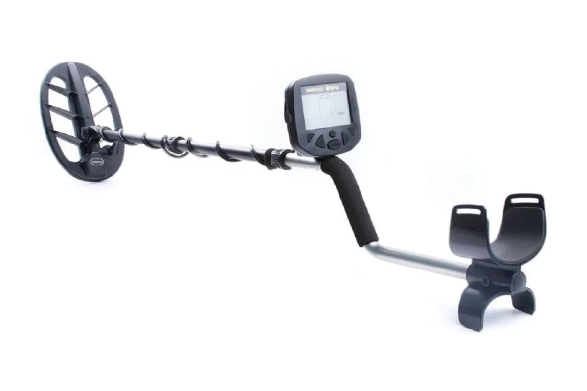 Teknetics ALPHA-Bアルファ2000金属探知器（振動とLCDの検出